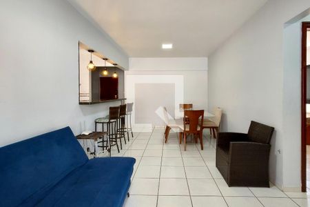 Sala de apartamento para alugar com 2 quartos, 73m² em Aviação, Praia Grande