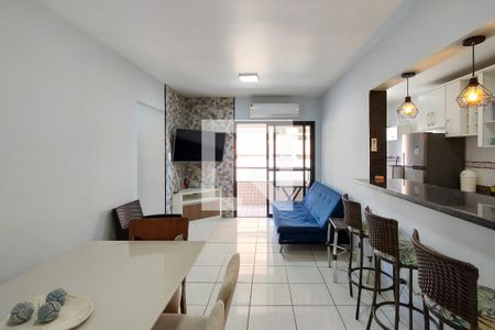 Sala de apartamento para alugar com 2 quartos, 73m² em Aviação, Praia Grande