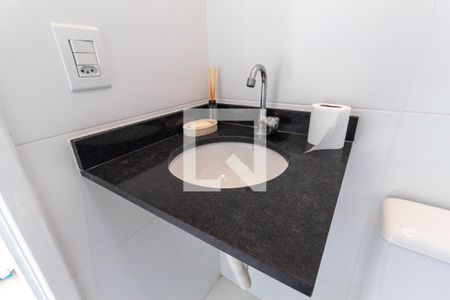 Casa de condomínio à venda com 92m², 2 quartos e 1 vagaBanheiro da Suíte 1