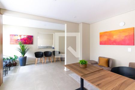 Apartamento à venda com 33m², 1 quarto e sem vaga Apartamento à venda com 33m², 1 quarto e sem vagaÁrea comum - Salão de festas