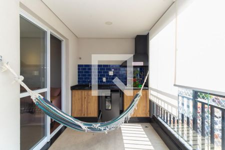 Varanda gourmet de apartamento para alugar com 3 quartos, 80m² em Ipiranga, São Paulo