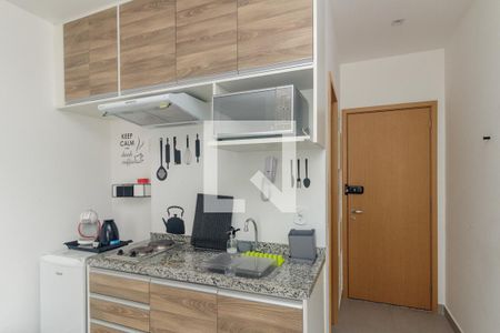 Studio à venda com 20m², 1 quarto e sem vagaCozinha