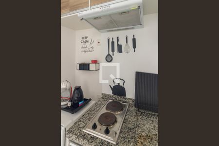Studio à venda com 20m², 1 quarto e sem vagaCozinha