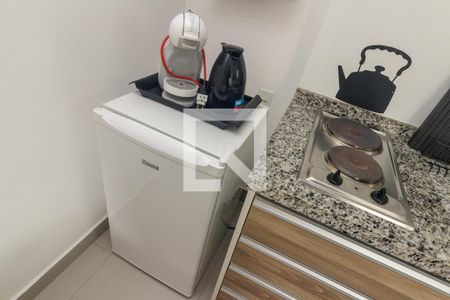 Studio à venda com 20m², 1 quarto e sem vagaCozinha
