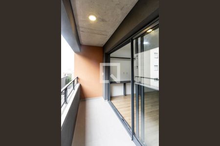 Studio para alugar com 28m², 1 quarto e sem vagaVaranda