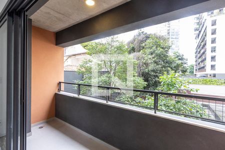 Studio para alugar com 28m², 1 quarto e sem vagaVaranda
