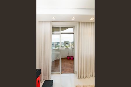 Varanda da Sala de apartamento à venda com 1 quarto, 55m² em Buritis, Belo Horizonte