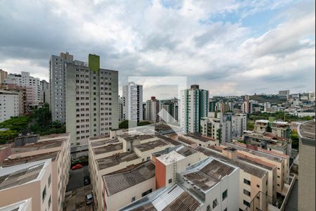 Varanda da Sala de apartamento à venda com 1 quarto, 55m² em Buritis, Belo Horizonte