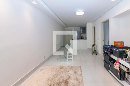 Sala de apartamento à venda com 1 quarto, 55m² em Buritis, Belo Horizonte