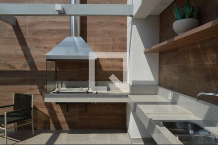 Studio à venda com 21m², 1 quarto e sem vagaChurrasqueira