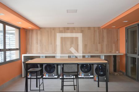 Studio à venda com 21m², 1 quarto e sem vagaLavanderia e Co Working