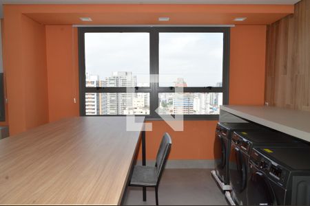 Studio à venda com 21m², 1 quarto e sem vagaLavanderia e Co Working