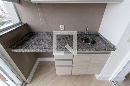 Detalhe - Varanda de apartamento para alugar com 1 quarto, 50m² em Brás, São Paulo