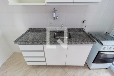 Apartamento para alugar com 50m², 1 quarto e 1 vagaDetalhe - Cozinha