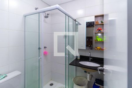 Casa de condomínio à venda com 86m², 2 quartos e 2 vagasBanheiro da Suíte 1