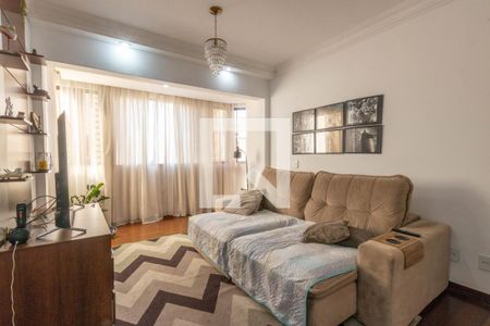 Sala de apartamento para alugar com 3 quartos, 98m² em Santo Antônio, Belo Horizonte