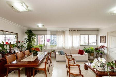 Sala de apartamento à venda com 4 quartos, 162m² em Vila Cordeiro, São Paulo