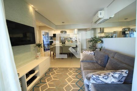 Sala de apartamento à venda com 3 quartos, 101m² em Parque da Mooca, São Paulo