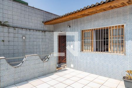 Varanda da sala de casa à venda com 3 quartos, 137m² em Centro, Diadema