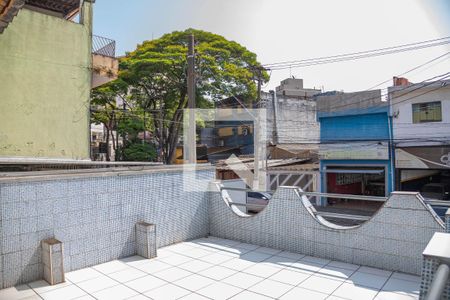 Varanda da sala de casa à venda com 3 quartos, 137m² em Centro, Diadema