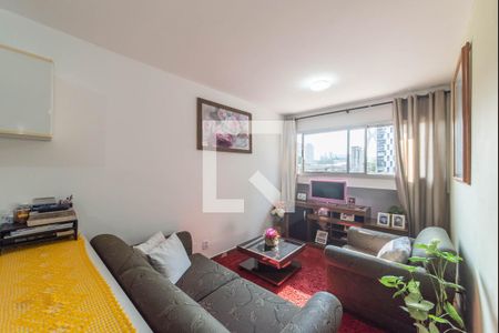 Sala de apartamento à venda com 2 quartos, 50m² em Cidade Monções, São Paulo