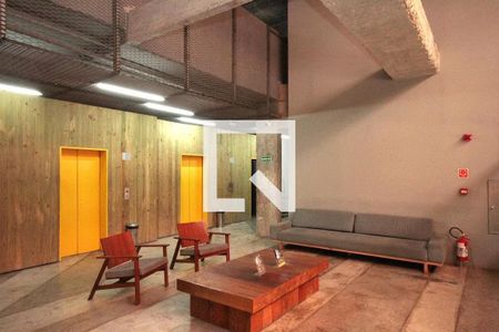 Studio à venda com 50m², 2 quartos e sem vaga Studio à venda com 50m², 2 quartos e sem vagaHall Social