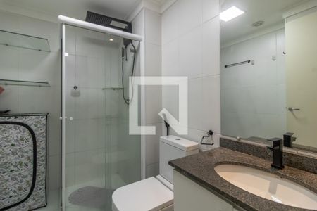 Banheiro de apartamento à venda com 1 quarto, 32m² em Jardim Santa Teresinha, São Paulo