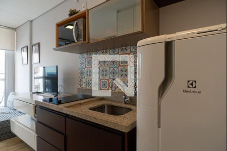 Studio à venda com 22m², 1 quarto e 1 vagaCozinha