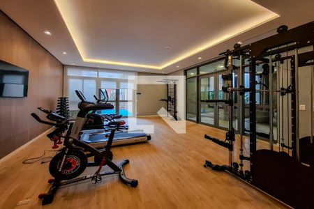 Studio para alugar com 26m², 1 quarto e sem vaga Studio para alugar com 26m², 1 quarto e sem vagaAcademia