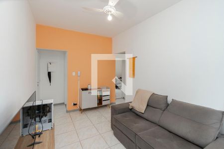 Sala de apartamento à venda com 2 quartos, 52m² em Brooklin, São Paulo