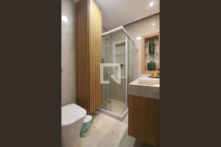 Apartamento para alugar com 60m², 2 quartos e 1 vaga Apartamento para alugar com 60m², 2 quartos e 1 vagaBanheiro social