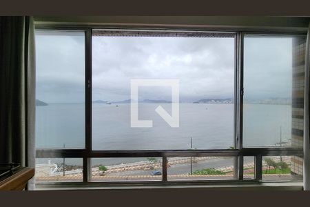 Detalhe Sala de apartamento para alugar com 3 quartos, 200m² em Ponta da Praia, Santos
