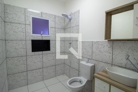 Banheiro da Suíte de casa de condomínio para alugar com 3 quartos, 90m² em Jardim Nair, Sorocaba