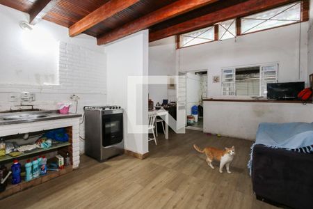 Sala/ Cozinha de casa à venda com 3 quartos, 90m² em Jardim Aeroporto, São Paulo