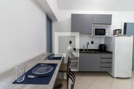 Studio para alugar com 19m², 1 quarto e sem vaga Studio para alugar com 19m², 1 quarto e sem vagaCozinha