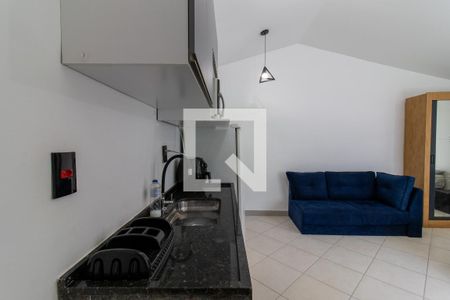 Studio para alugar com 19m², 1 quarto e sem vaga Studio para alugar com 19m², 1 quarto e sem vagaCozinha
