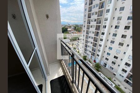Varanda da Sala de apartamento para alugar com 2 quartos, 48m² em Engenho Novo, Rio de Janeiro
