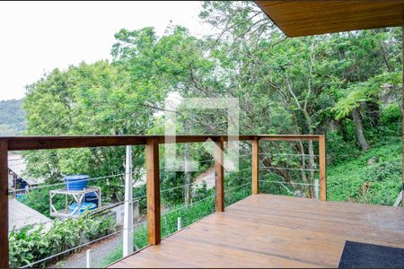 Varanda de casa para alugar com 1 quarto, 43m² em Morro das Pedras, Florianópolis