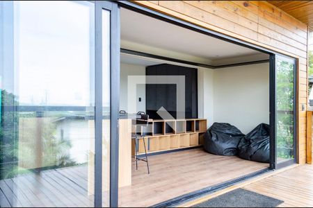 Sala / Quarto / Cozinha de casa para alugar com 1 quarto, 43m² em Morro das Pedras, Florianópolis