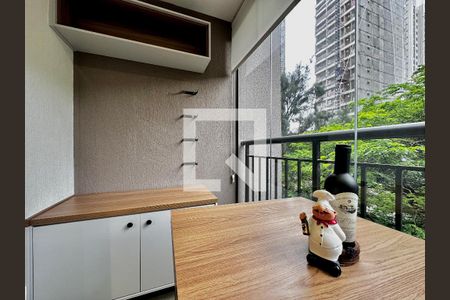 Studio para alugar com 27m², 1 quarto e sem vagaSacada