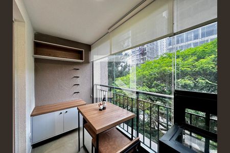 Studio para alugar com 27m², 1 quarto e sem vagaSacada