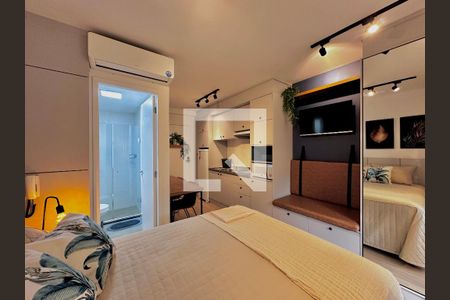 Quarto de kitnet/studio para alugar com 1 quarto, 25m² em Campo Belo, São Paulo