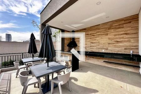 Studio para alugar com 27m², 1 quarto e sem vagaChurrasqueira