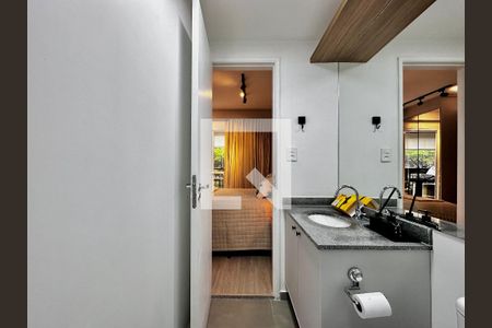 Studio para alugar com 27m², 1 quarto e sem vagaBanheiro