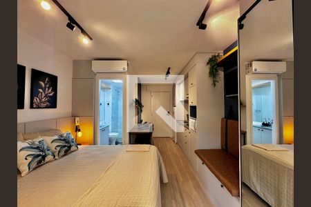 Quarto de kitnet/studio para alugar com 1 quarto, 25m² em Campo Belo, São Paulo