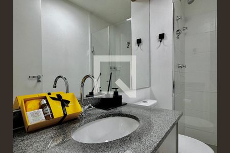 Studio para alugar com 27m², 1 quarto e sem vagaBanheiro