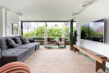 Home theater de apartamento à venda com 3 quartos, 630m² em Cerqueira César, São Paulo