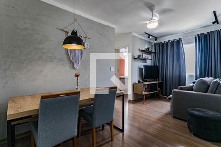 Sala  de apartamento para alugar com 2 quartos, 54m² em Vila Bela Flor, Mogi das Cruzes