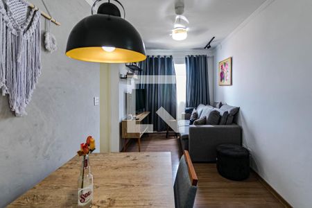 Sala  de apartamento para alugar com 2 quartos, 54m² em Vila Bela Flor, Mogi das Cruzes