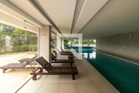 Apartamento para alugar com 26m², 1 quarto e 1 vaga Apartamento para alugar com 26m², 1 quarto e 1 vagaÁrea comum - Piscina
